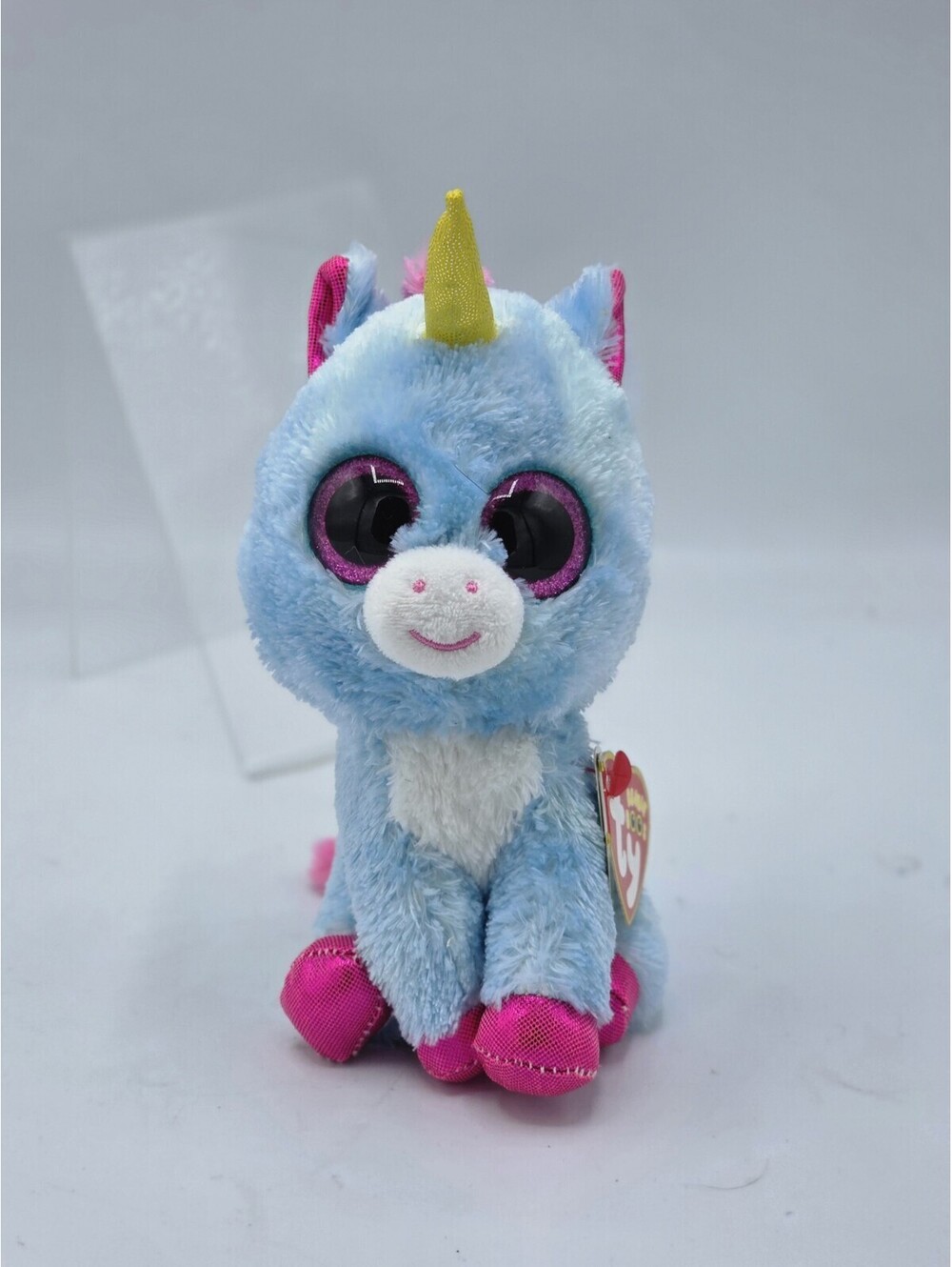 Ty Beanie Boos STITCHES the Blue Unicorn Michael's Exclusive (6 Inch) With Tags